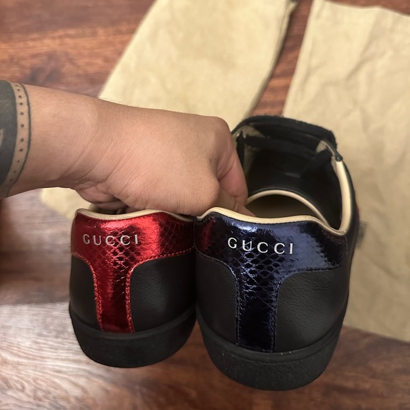 Gucci ace bee embroidered sneaker - Picture 12 of 13